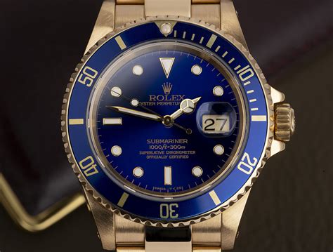 rolex 16288|rolex submariner 16618 yellow gold.